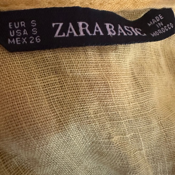 zara top with wrap tie - Picture 3 of 3